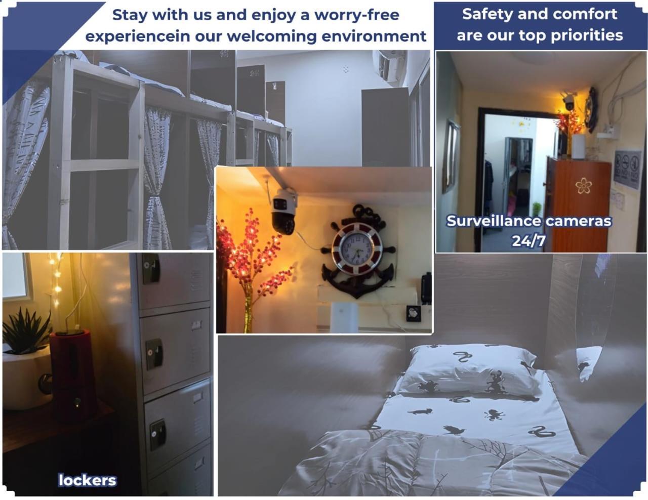 Alharaki Capsule Bed & Breakfast Dubai Exterior photo